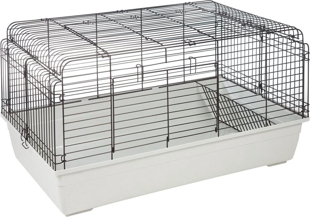 Flamingo Kooi Sprinter 100 – Wit – 100 X 57 X 54 Cm 1 Flamingo Kooi Sprinter 100 – Wit – 100 X 57 X 54 Cm