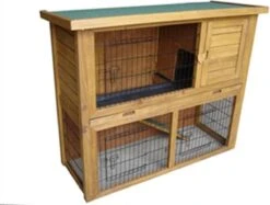 Ranzijn Konijnenhok Marjolijn Dubbel 111cm