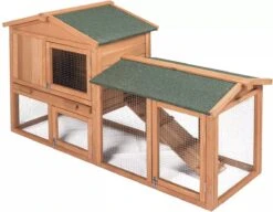 Easy Life Konijnenhok – Konijnenhok Voor Buiten – Konijnenkooi – Hout