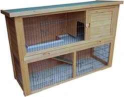 Konijnenhok Marjolijn Dubbel 136cm