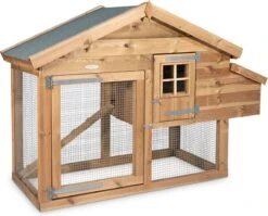 Konijnenhok Nova – Konijnenren – Konijn – Konijnenren Voor Buiten – Konijnenhok Voor Buiten – Nachthok Rechts – Hout In Stijl