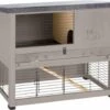 Ferplast Konijnenhok Ranch 100 Restyle 95×64.5×84.5 Cm Grijs 57090011