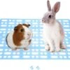 Konijn Mat, Knaagdier Tapijt, Knaagdier Mat, Konijn Kooi, Mat, Plastic Voeten, Pad Voor Konijn, Cavia, Hamster, Kooi (blauw)