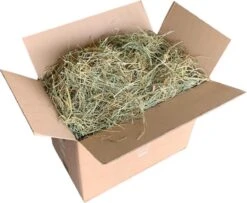 Hooi | Lange Gevarieerde Sprieten | 4kg | Geleverd In Handige Doos |100% Natuurlijk Weide Hooi | Konijnenvoer | Knaagdieren