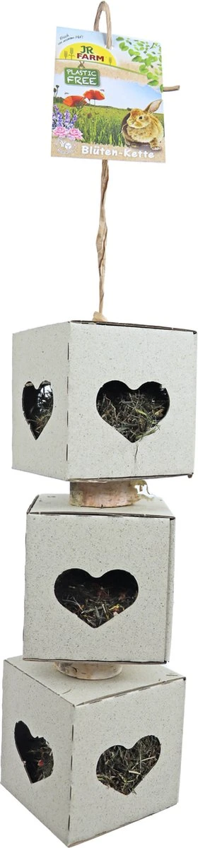 JR Farm – Knaagdier Bloesem Kubus Tripple – Hangbaar – 200 Gram – 52,5 X 9,5 X 9,5 Cm 1 JR Farm – Knaagdier Bloesem Kubus Tripple – Hangbaar – 200 Gram – 52,5 X 9,5 X 9,5 Cm