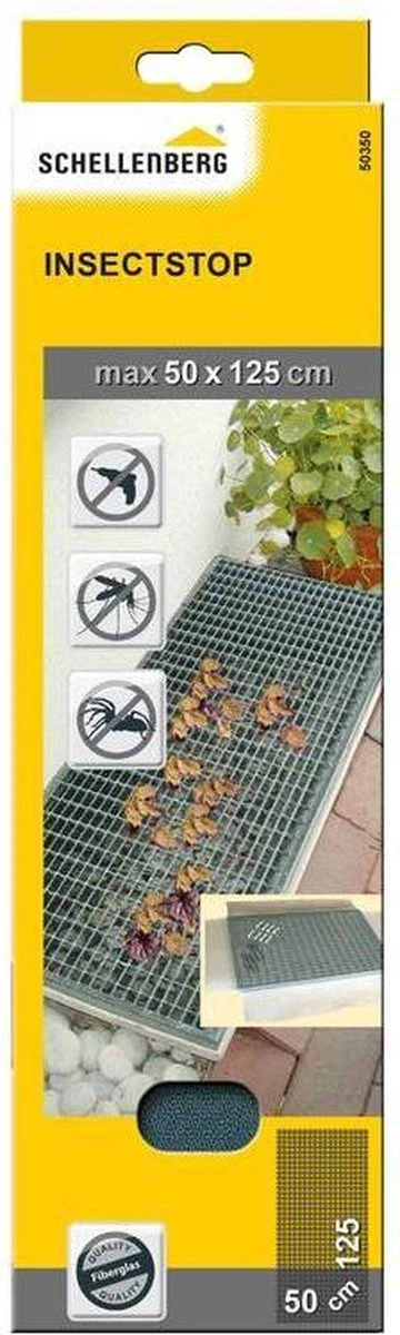 Schellenberg Lichtschacht Beschermingsdoek Van Glasvezel, Voor Lichtschachten Tot Max. 50 X 125 Cm 1 Schellenberg Lichtschacht Beschermingsdoek Van Glasvezel, Voor Lichtschachten Tot Max. 50 X 125 Cm