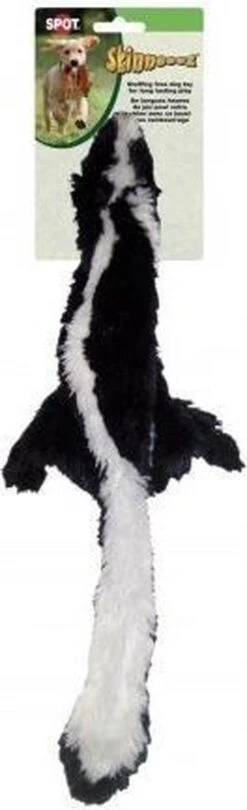 Skinneeez Plush Skunk – Vrij Van Pluche Vulling – Met Pieper – Large 61 Cm
