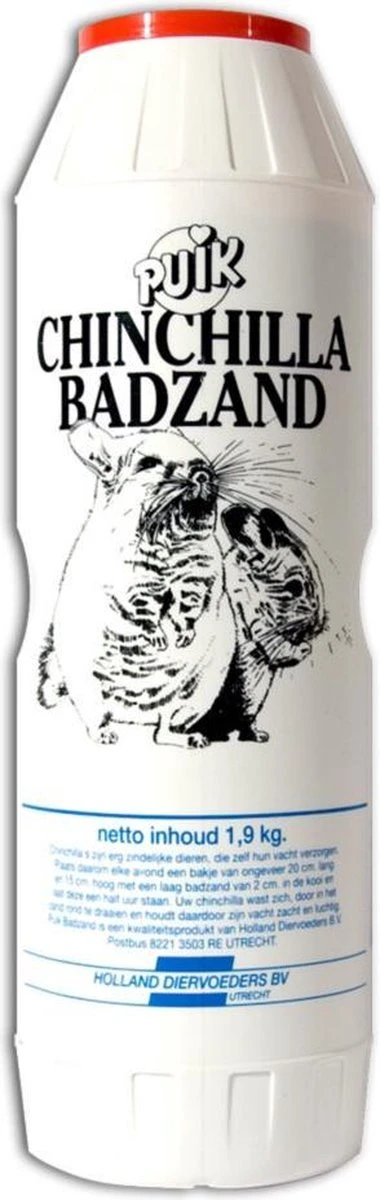 6x Puik Chinchillabadzand 1,9 Kg 1 6x Puik Chinchillabadzand 1,9 Kg