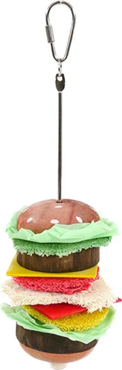 Rosewood Burg-a-bob Knaagspeelgoed Loofa / Hout 23x8x8 Cm