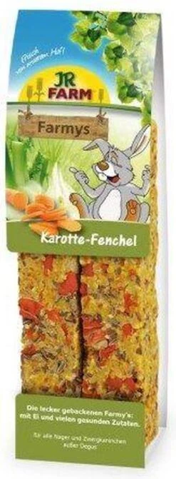JR FARM Farmys Wortel En Venkel 2 X 80 Gram