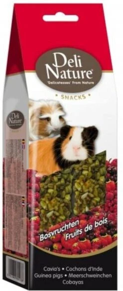 Deli Nature Snacks Cavia Bosvruchten 80 Gr
