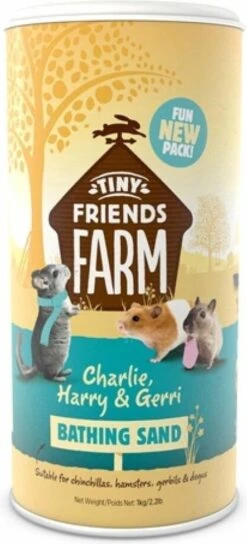 6x Tiny Friends Farm Bad Zand 1 Kg