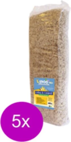 5x – Ekoo Bedding – Cotton & Comfort – Bodembedekking – 15L