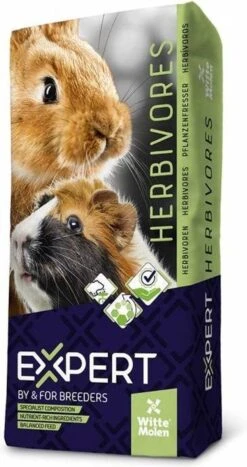 Witte Molen Country (Dwerg)Konijn – 1 Stuks à 15 Kg – Konijnenvoer