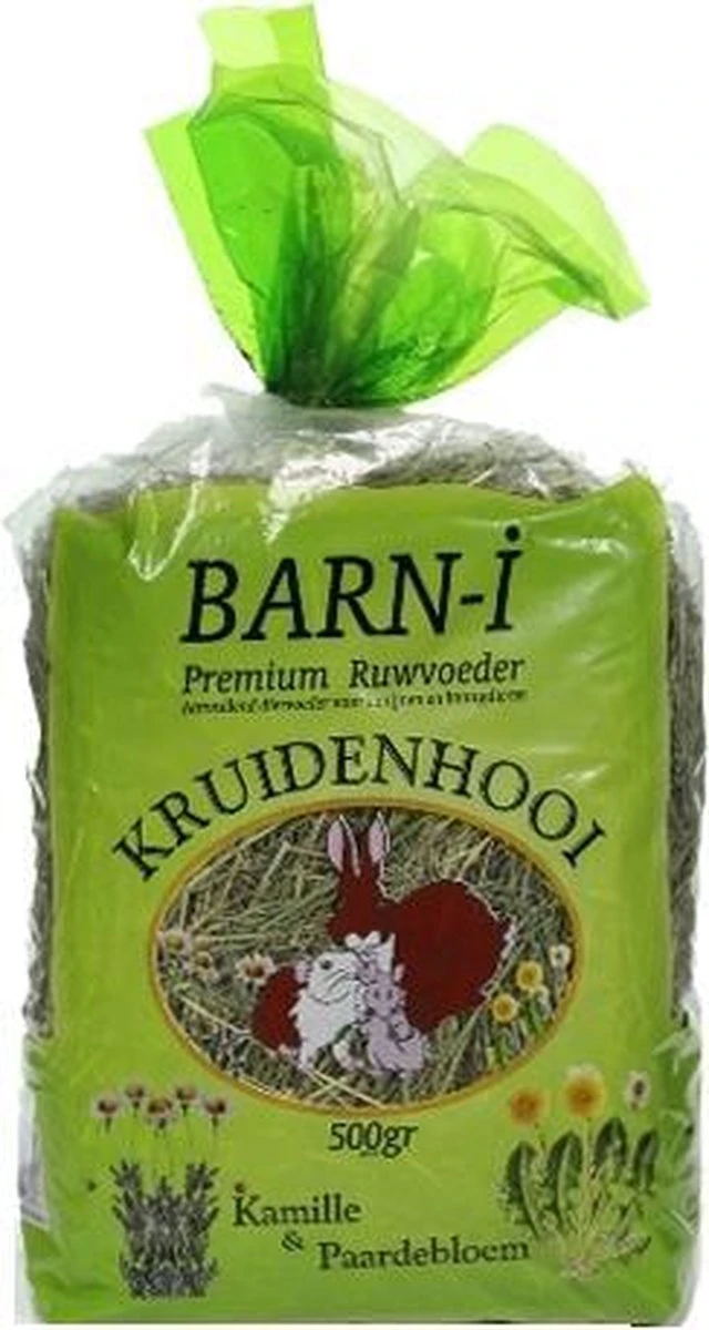 Barn-i Kruidenhooi – Kamille En Paardenbloem – 6x 500 Gram 1 Barn-i Kruidenhooi – Kamille En Paardenbloem – 6x 500 Gram