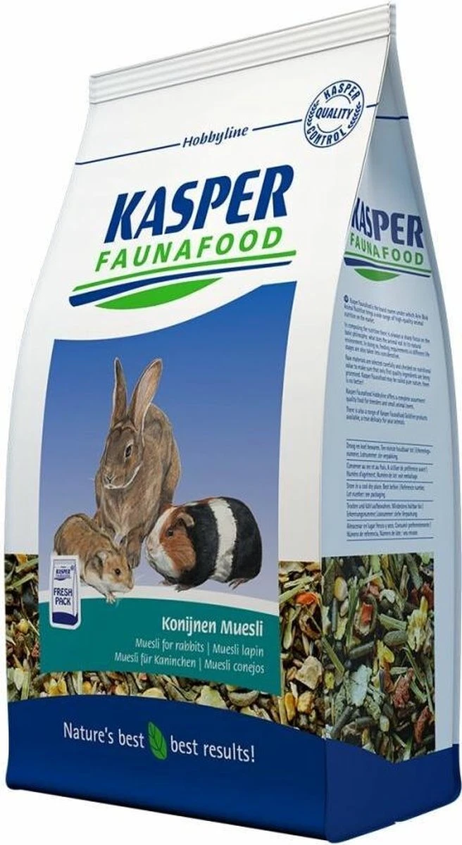 3x Kasper Faunafood Konijnen Muesli 2,5 Kg 1 3x Kasper Faunafood Konijnen Muesli 2,5 Kg