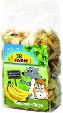 JR Farm Knaagdier Bananenchips 150 Gram 01650