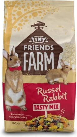 6x Tiny Friends Farm Russel Konijn Original 850 Gr