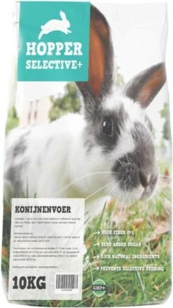 Hopper Selective Konijnenvoer – 10 Kg