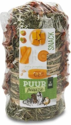 Witte Molen Puur Pauze Hooirol Wortel & Pompoen 200 Gram