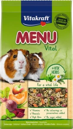 Vitakraft Vital Menu Voor Cavia’s 3kg. Cavia Caviavoeding Caviavoer