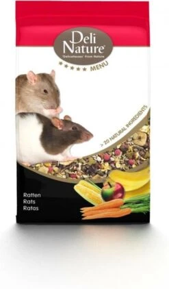 4x Deli Nature 5 Sterren Menu Rat 2,5 Kg