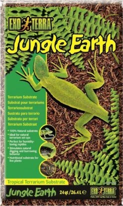Exo Terra Tropischsubstraat Jungle – 2×26,4 – Bodembedekking – Naturel – 7st