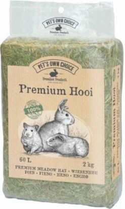Pet’s Own Choice Premium Hooi – Ruwvoer – 2 Kg