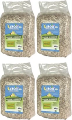 4x Ekoo Bedding – Cotton & Chanvre – Bodembedekking – 35L