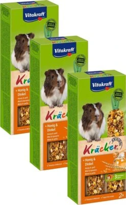 Vitakraft Caviakracker 2 In 1 Honing – 3 St à 160 Gr