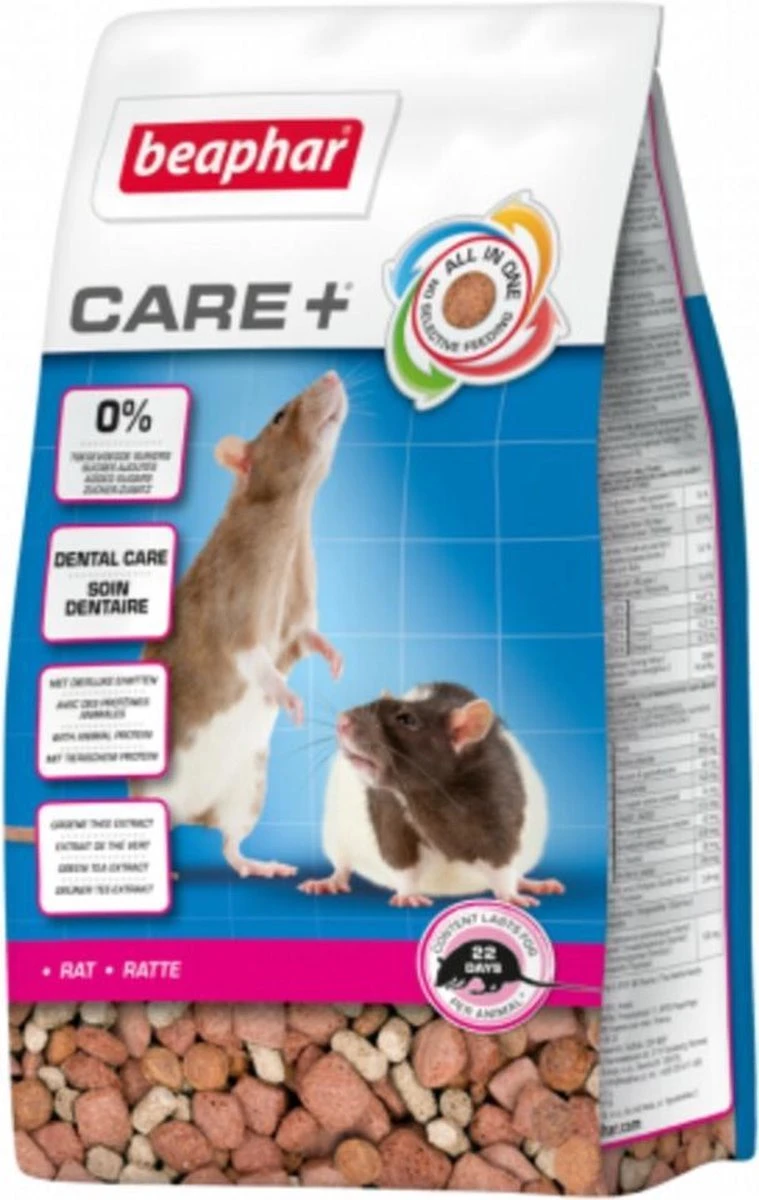 5x Beaphar Care+ Rat 250 Gr 1 5x Beaphar Care+ Rat 250 Gr