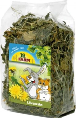 JR Farm Ruwe Knaagdiersnack – Paardenbloemen – 100 Gram