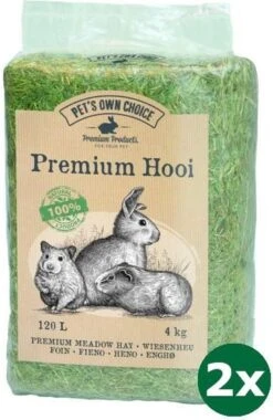 2×4 Kg Pets Own Choice Premium Berghooi