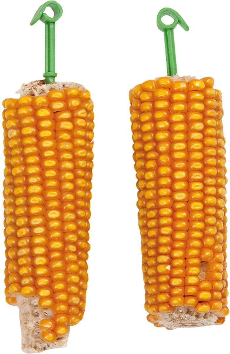Flamingo – Knaagsnack Maiskolf – Geel – 200 Gr – 2 Stuks 1 Flamingo – Knaagsnack Maiskolf – Geel – 200 Gr – 2 Stuks