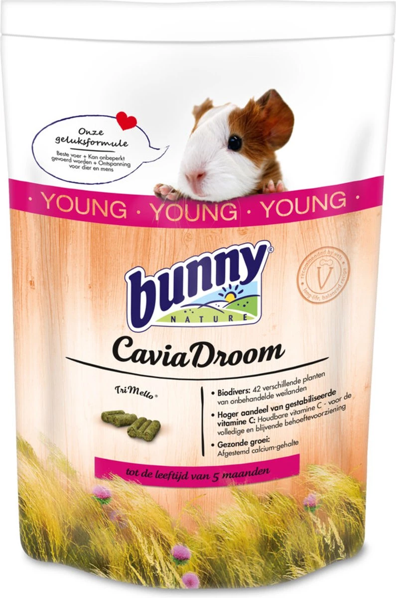 Bunny Nature Cavia Droom Young 750 Gr 1 Bunny Nature Cavia Droom Young 750 Gr