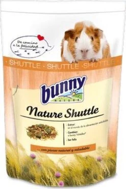 Bunny Nature Caviadroom Nature Shuttle – Knaagdierenvoer – 600g
