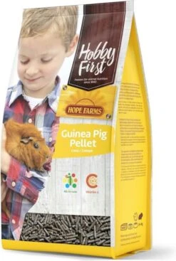 3x Hobby First Hope Farms Cavia Pellet 4 Kg