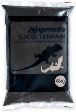Komodo Caco Zand – Bodembedekking – 4 Kg – Zwart