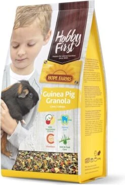 3x Hobby First Hope Farms Cavia Granola 2 Kg