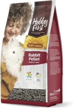 3x Hobby First Hope Farms Konijn Pellet 4 Kg