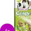 Versele-Laga Crispy Sticks Konijn&Cavia – Konijnensnack – 4 X Groente
