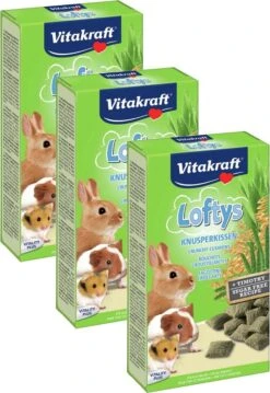 Vitakraft Lofty’sKnaagdier – 3 St à 100 Gr – Knaagdiersnack