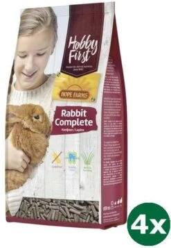 4×1,5 Kg Hobbyfirst Hopefarms Rabbit Complete