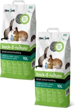 Back-2-Nature Bedding & Litter – Bodembedekking – 2 X 10 L