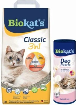 Biokat’s Classic & Deo Pearls Babypoeder Pakket