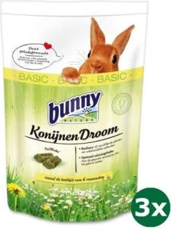 3×1,5 Kg Bunny Nature Konijnendroom Basic