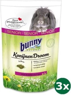 3×1,5 Kg Bunny Nature Konijnendroom Senior
