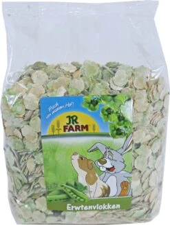 JR Farm Knaagdiersnack – Erwtenvlokken – 1000 Gram