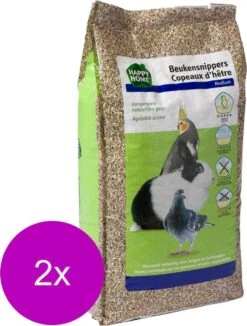 Happy Home Beukensnippers Medium 6 Mm – Bodembedekking – 2 X 50 L