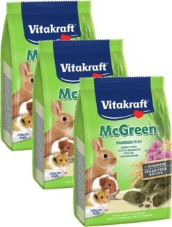 Vitakraft Knaagdier Greenies – Konijnensnack – 3 X 50 G